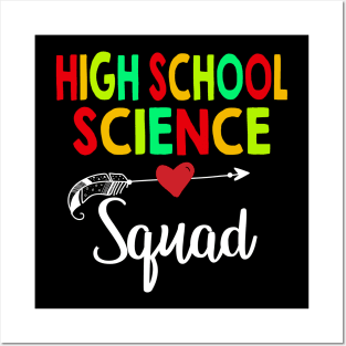 High School Science Squad Teacher Back To School Posters and Art